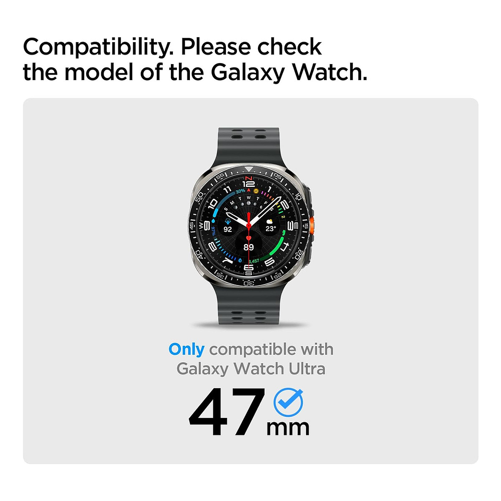 Case Correa Spigen Rugged Armor Pro Galaxy Watch Ultra 2025 47mm 2