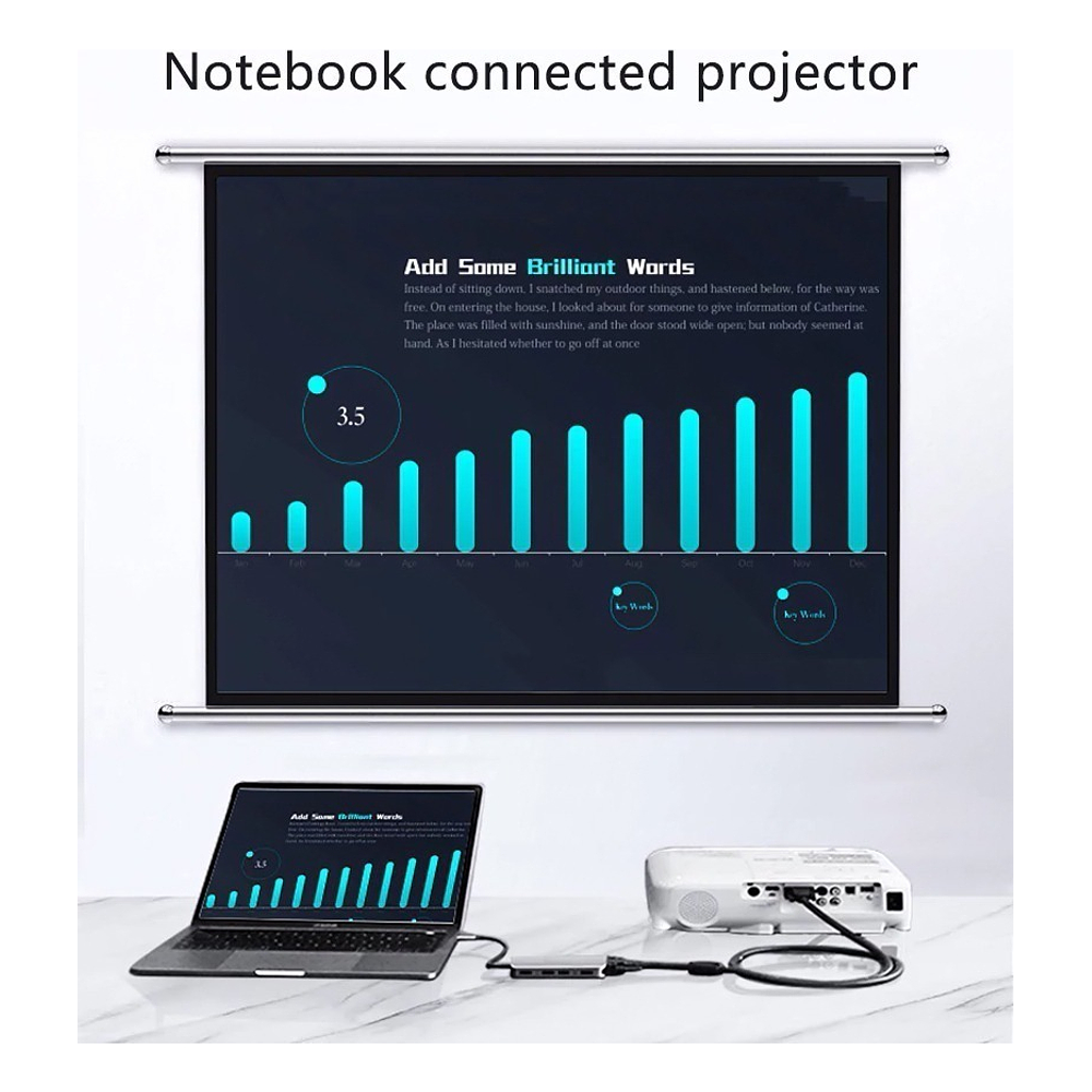 Hub Lenovo 8en1 Para Macbook Pro 14 M5 (2025) A3434 5