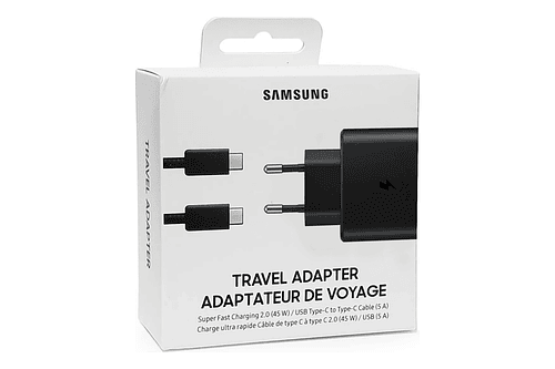 Cargador de Pared Samsung 45w Para Galaxy Tab S10 Lite X400 (round)
