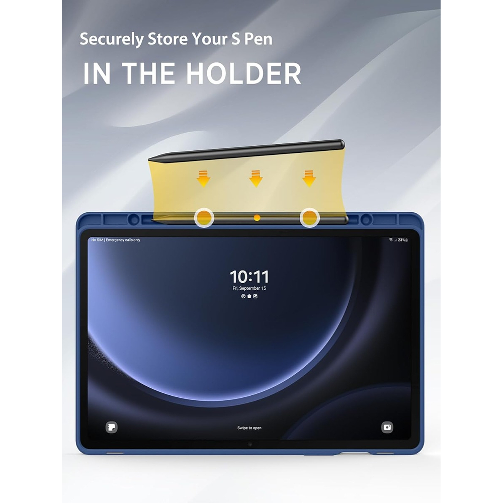 Moko Case Para Galaxy Tab S10 Lite 10.9 X400 (2025) Navy 2