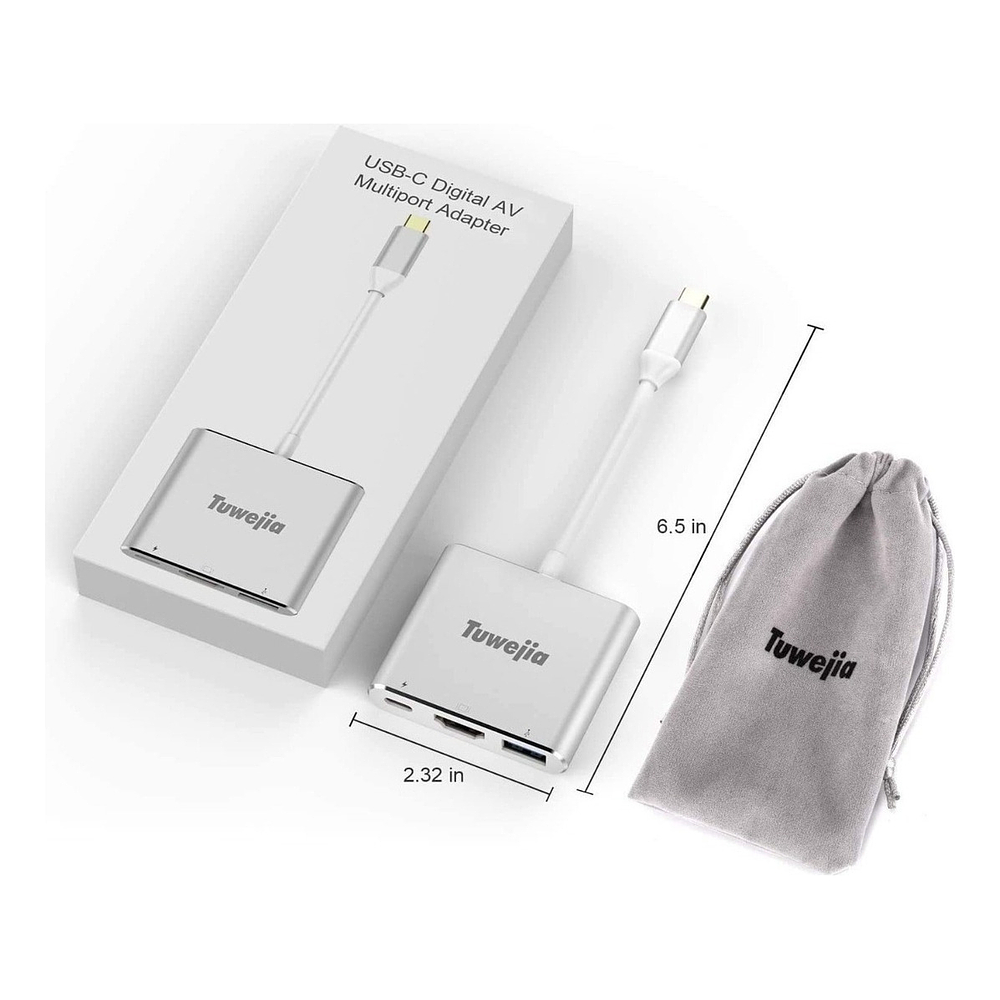 Hub Tuwejia 3en1 Para Macbook Pro 14 M5 (2025) A3434 7