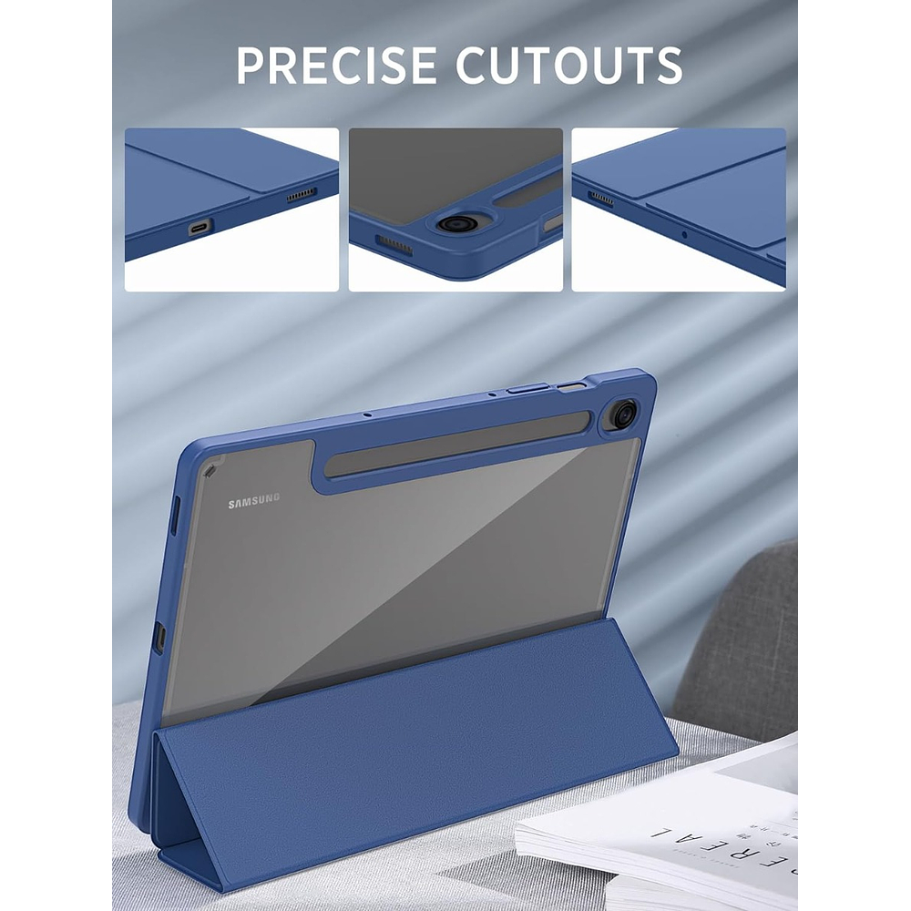 Moko Case Para Galaxy Tab S10 Lite 10.9 X400 (2025) Navy 3