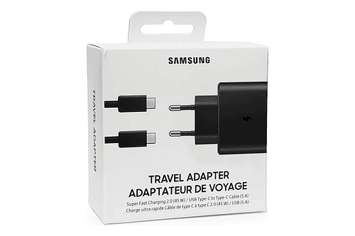 Cargador de Pared Samsung 45watts Para Galaxy Flip7 Fold7 (round)