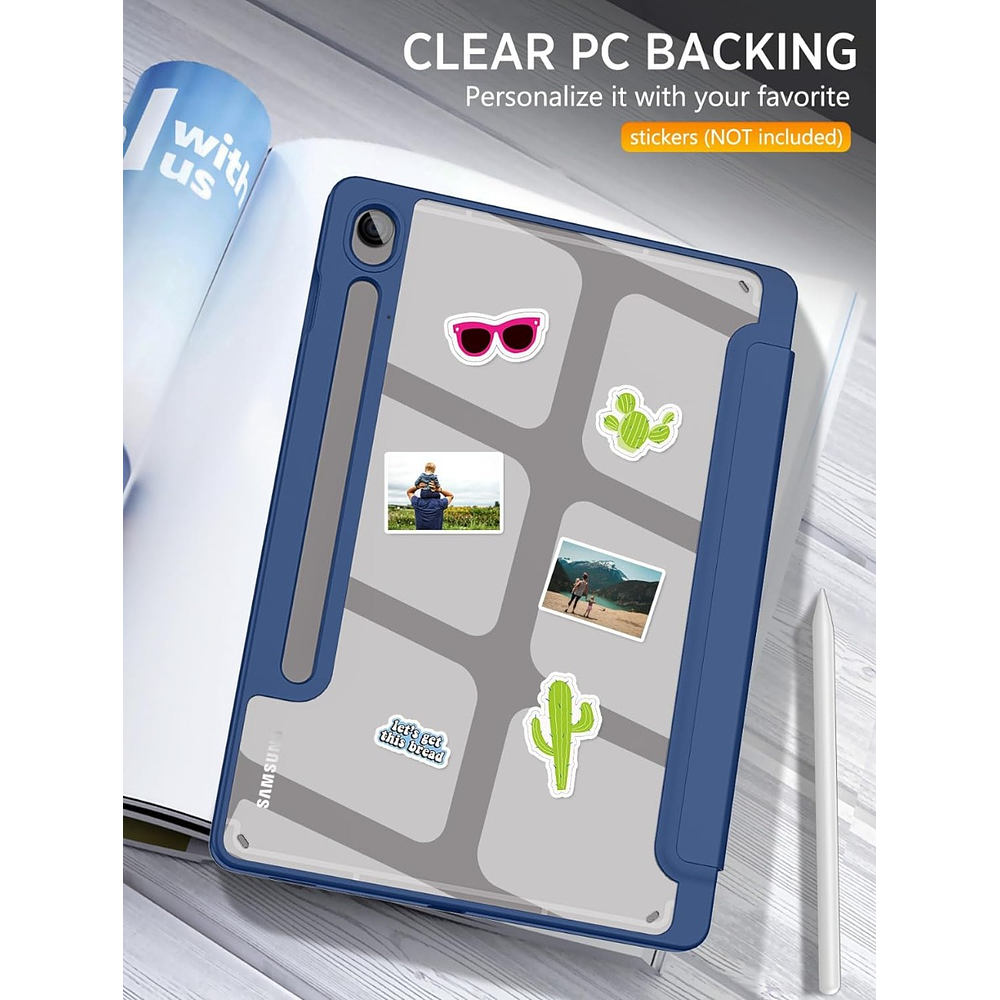 Moko Case Para Galaxy Tab S10 Lite 10.9 X400 (2025) Navy 5