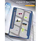 Moko Case Para Galaxy Tab S10 Lite 10.9 X400 (2025) Navy 5