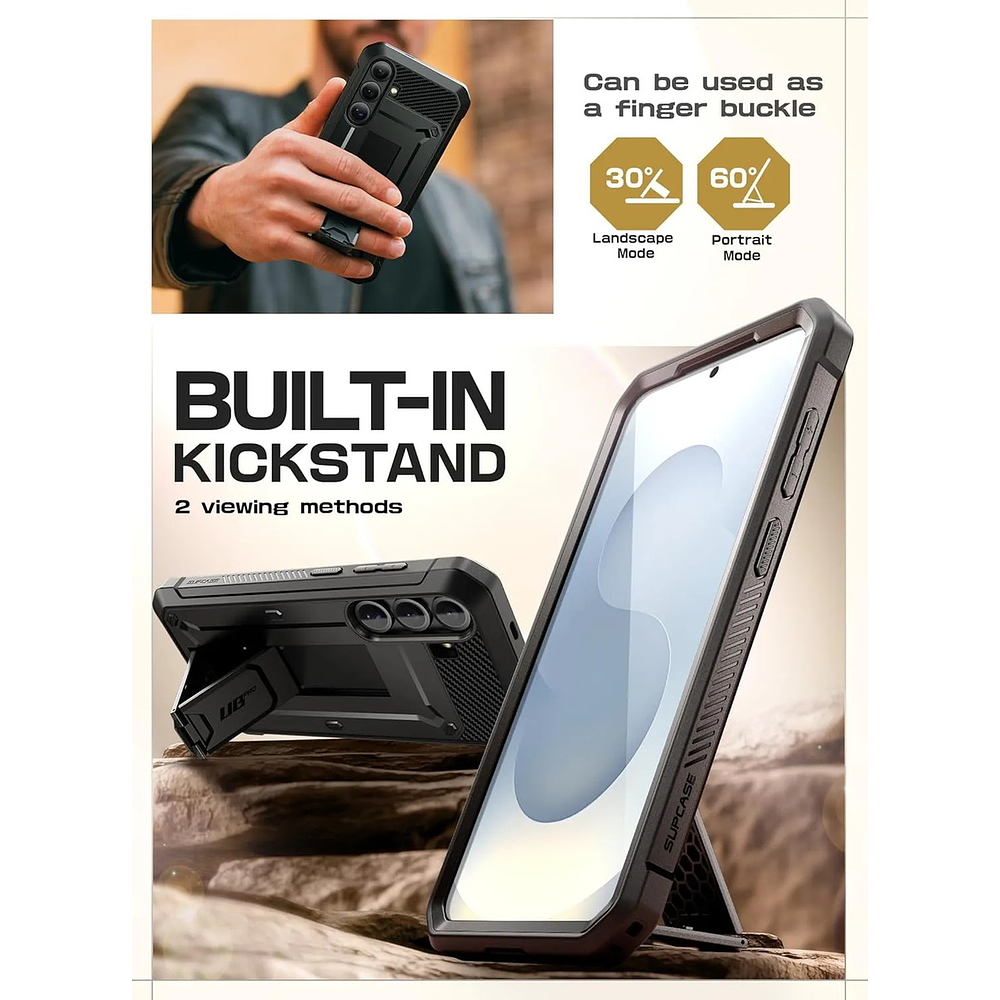 Case Supcase Para Galaxy S25 Fe Fan Edit 2025 Protector 360° 6