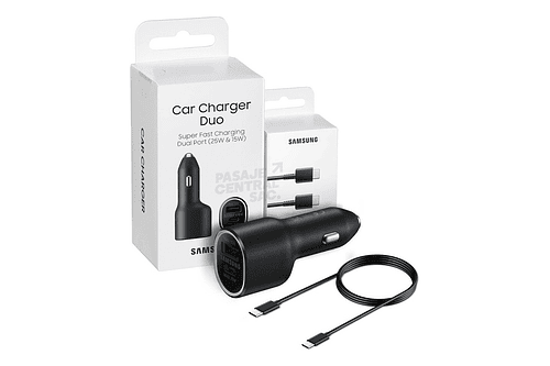 Samsung Cargador de Auto Duo 25w 15w Para Galaxy Z Flip7 Fold7