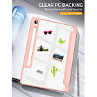 Moko Case Para Galaxy Tab S10 Lite 10.9 X400 (2025) Rose 8