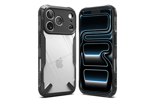 Case Ringke Fusion X Para Iphone 17 Pro 6.3 Black Negro