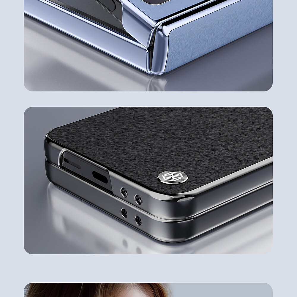 Case Nillkin Camshield Para Galaxy Z Flip 7 Flip7 Negro 7