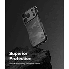 Case Ringke Fusion X Para Iphone 17 Pro 6.3 Camo 3