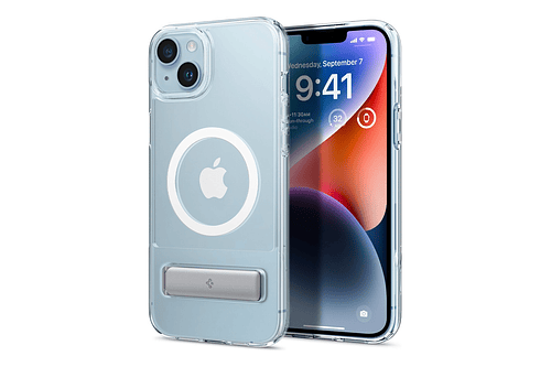 Case Spigen Slim Armor S Para Iphone 15 Normal 6.1 Con Apoyo