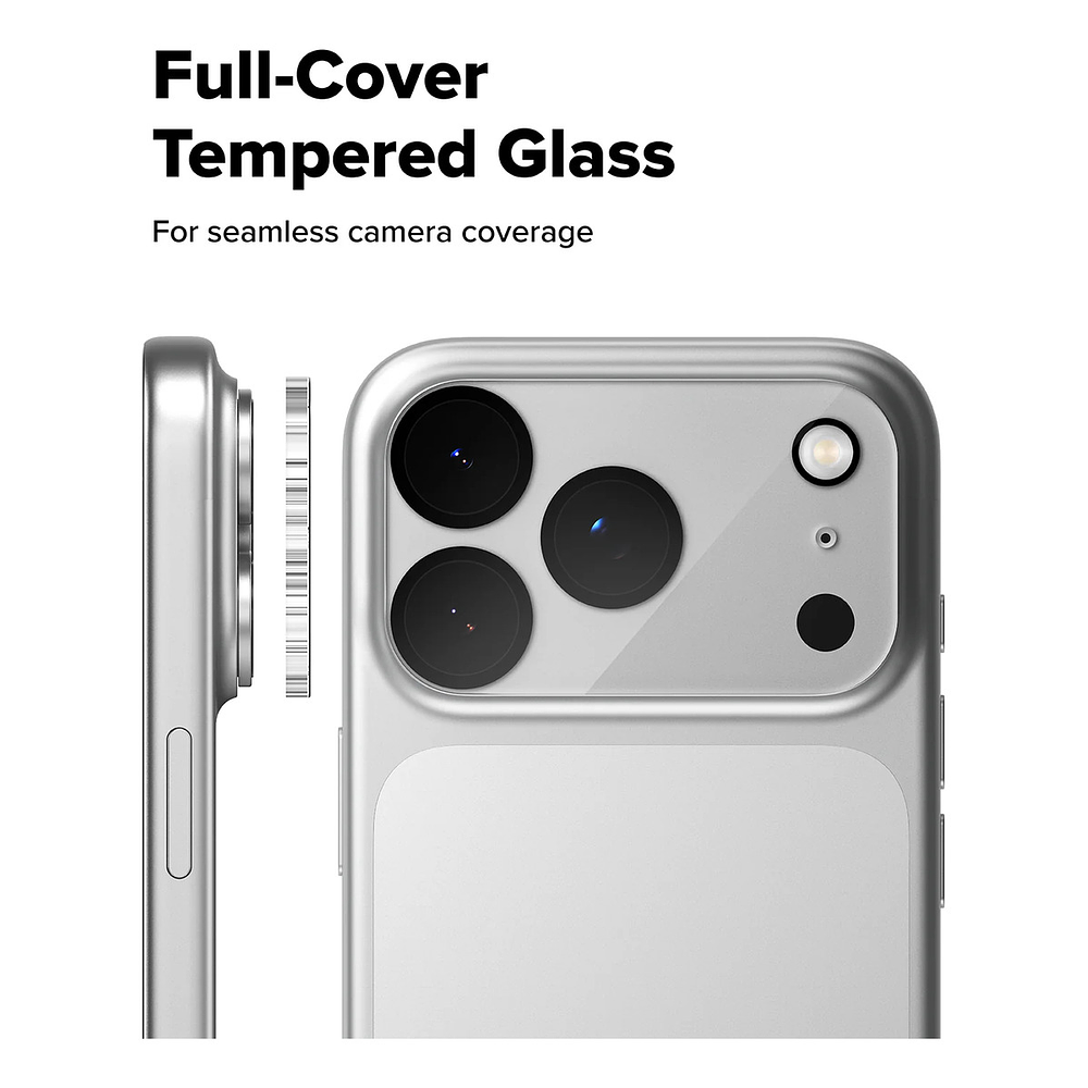 Mica Protector Cámara Ringke Glass Iphone 17 Pro Max 6.9 2pc 3
