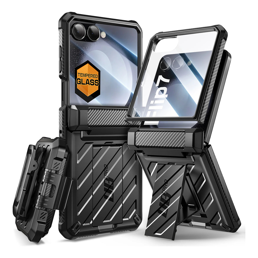 Case Supcase Para Galaxy Z Flip 7 Flip7 Protector 360° 2024  1