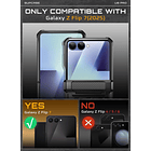 Case Supcase Para Galaxy Z Flip 7 Flip7 Protector 360° 2024  2