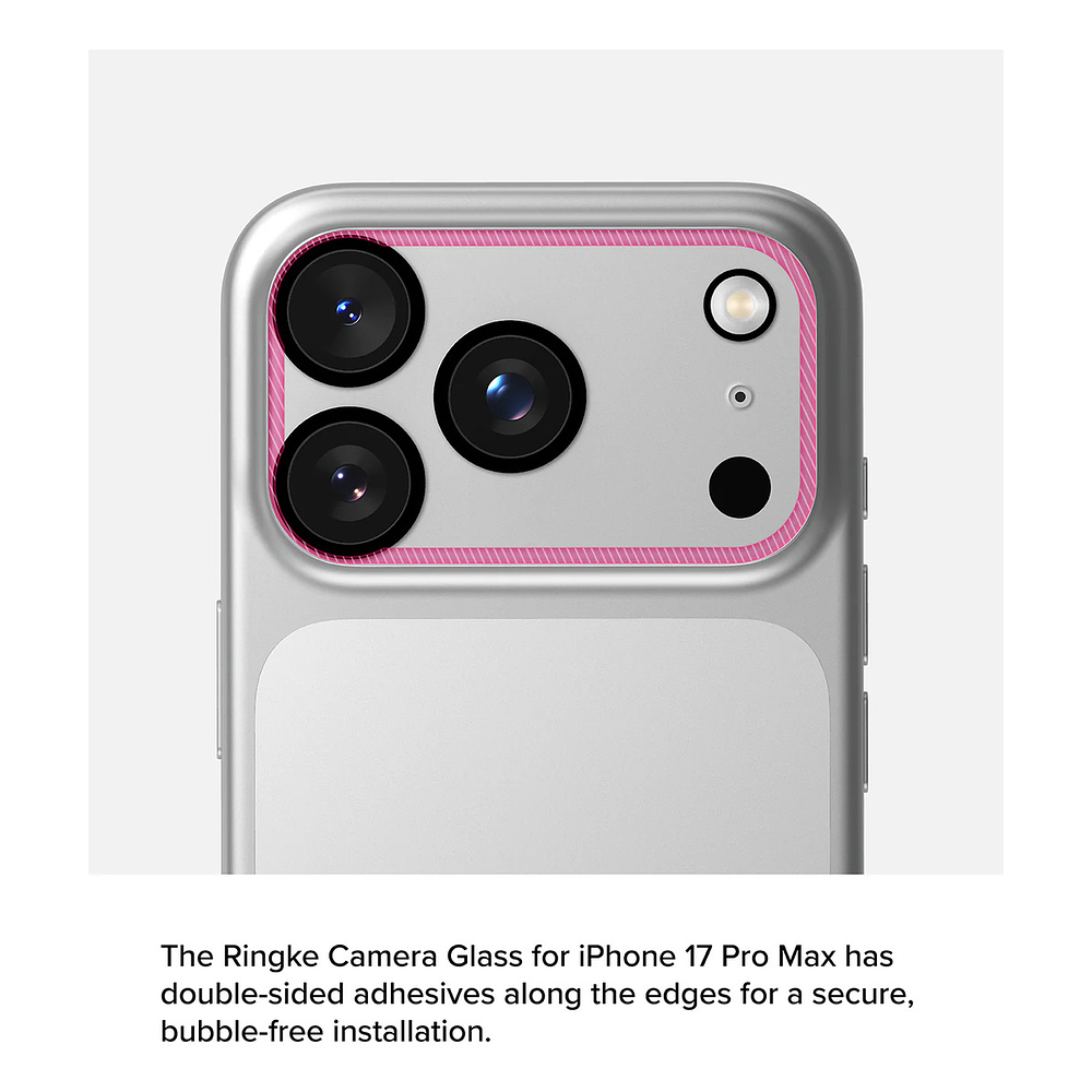 Mica Protector Cámara Ringke Glass Iphone 17 Pro Max 6.9 2pc 4