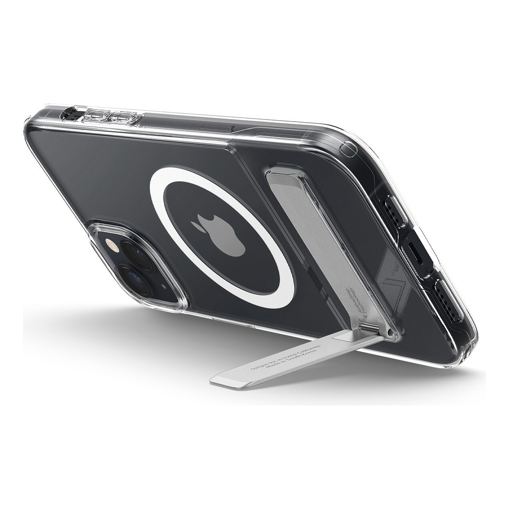 Case Spigen Slim Armor S Para Iphone 15 Normal 6.1 Con Apoyo 5