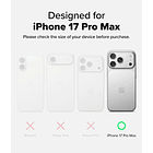 Case Ringke Fusion Clear Para Iphone 17 Pro Max 6.9 Original 10