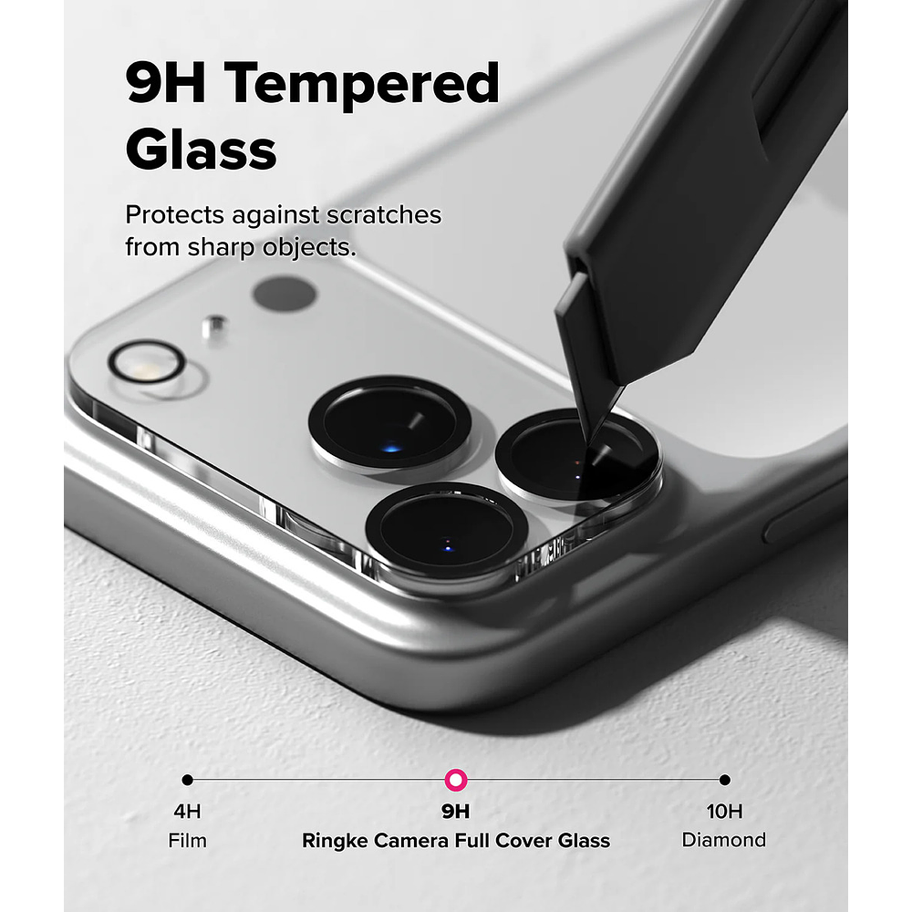 Mica Protector Cámara Ringke Glass Iphone 17 Pro Max 6.9 2pc 8