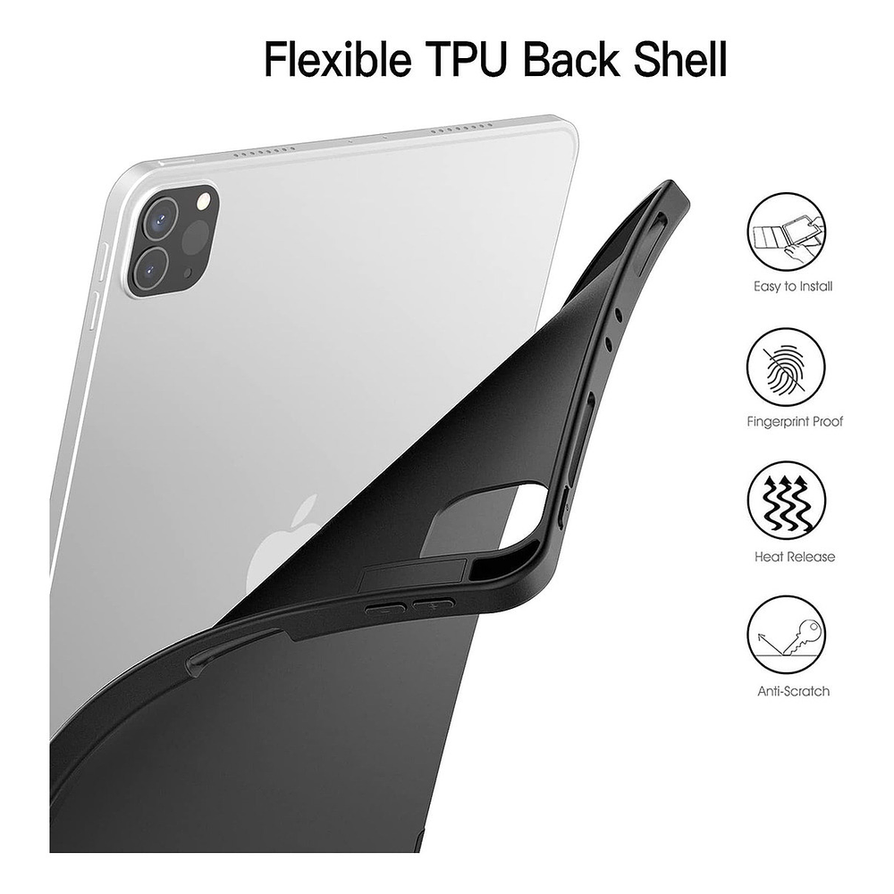 Case Para Ipad Air 13 M2 (2024) A2898 A2899 Con Pen Holder 4