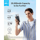 Anker Batería Externa 30w 20000 Para iPhone 16 Pro Max 6.9 | iPhone 16 Pro 6.3 | iPhone 16 Normal 6.1 | iPhone 16 Plus 6.7 | iPhone 16e 7