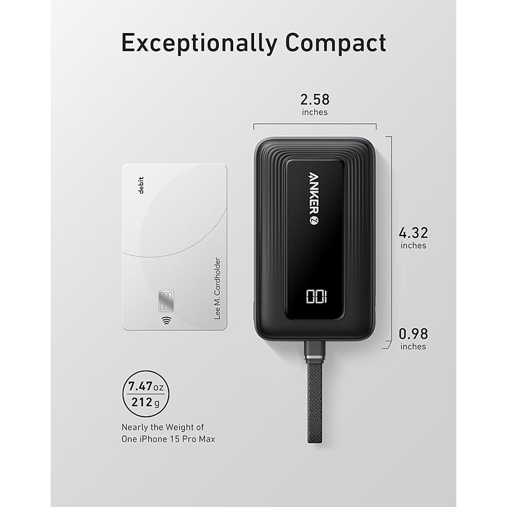 Anker Batería Externa 30w 20000 iPad 10ma Gen A2696 A2757 3