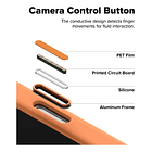 Case Ringke Silicone Magsafe Para Iphone 17 Pro 6.3 Tangerine 2