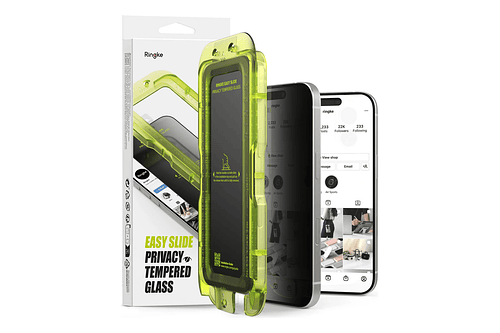 Mica Antiespía Ringke Easy Slide Iphone 17 Normal 6.3 2-pack