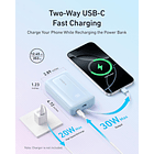 Anker Batería Externa 20000mah 30w Usb-c Carga Súper Rápida 5