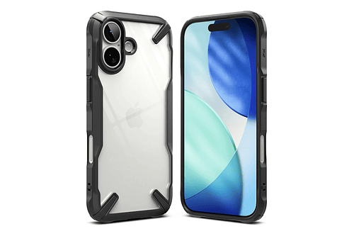 Case Ringke Fusion X Para Iphone 17 Normal 6.3 Black Negro