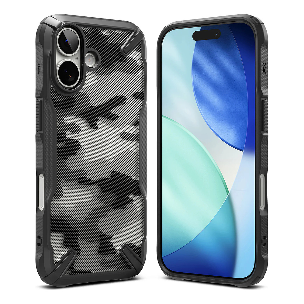 Case Ringke Fusion X Para Iphone 17 Normal 6.3 Camo 1