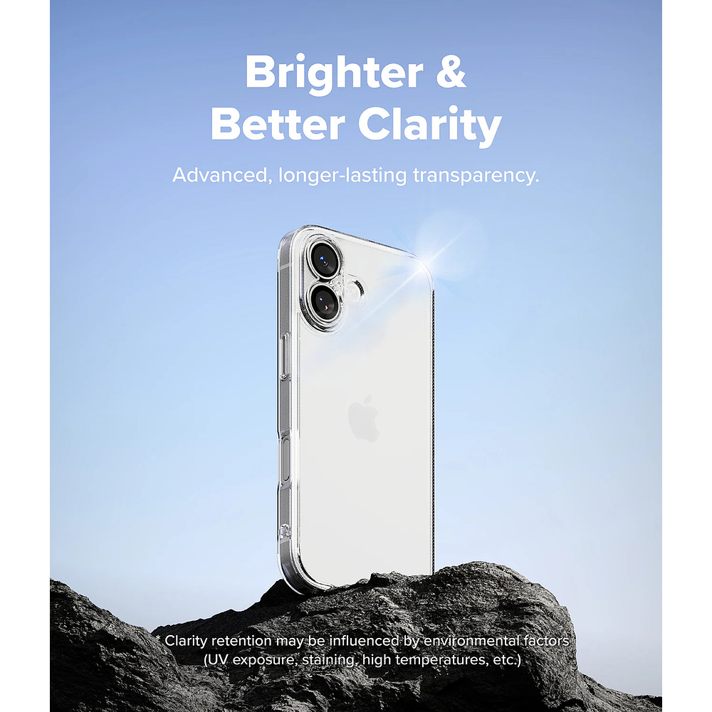 Case Ringke Fusion Clear Para Iphone 17 Normal 6.3 Original 3
