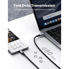 Cable Ugreen Usb-c 100w 2m Para Galaxy Tab S11 Ultra X930 8