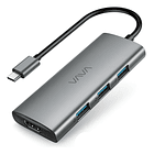 Adaptador Hub Vava Usb C Hdmi Para Galaxy Tab S11 Ultra X930 1