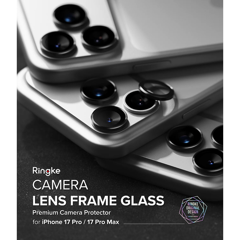 Mica Protector Cámara Ringke Frame Para Iphone 17 Pro Max 6.9 2pc 2