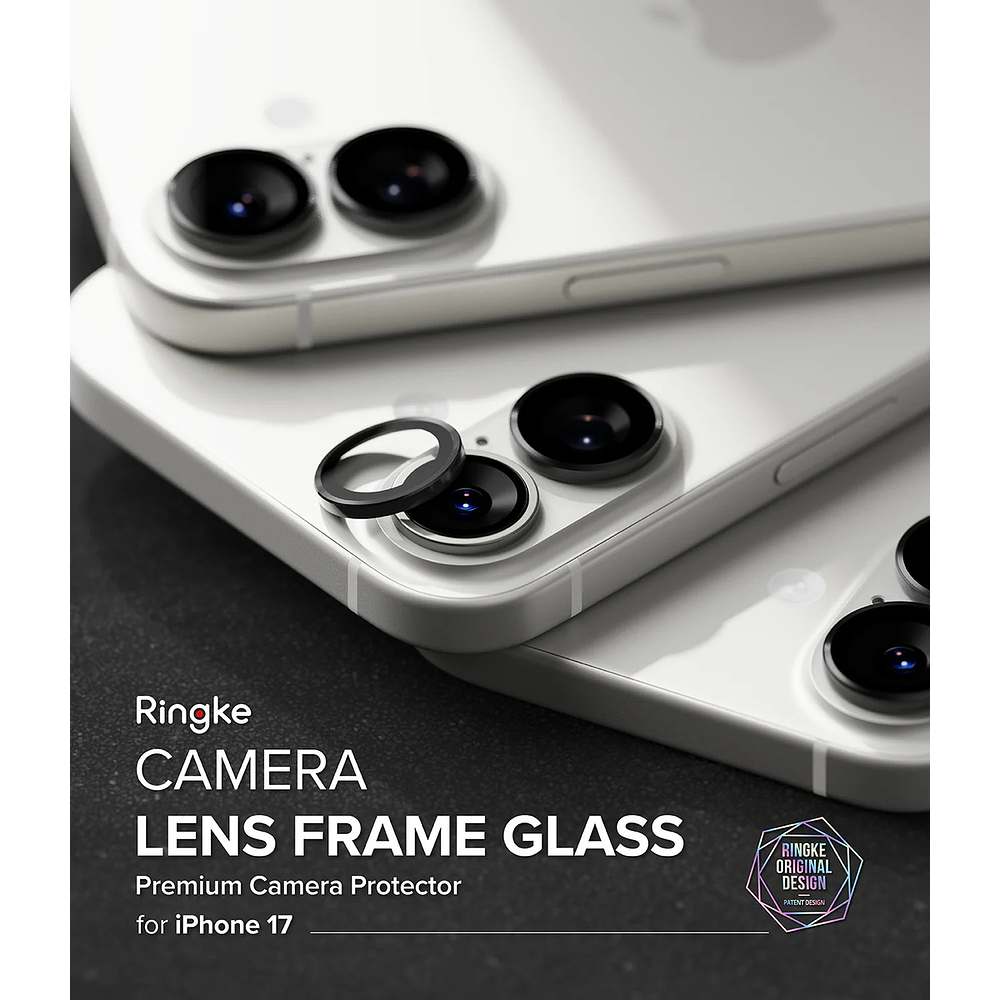 Mica Protector Cámara Ringke Frame Iphone 17 Normal 6.3 2pcs 2