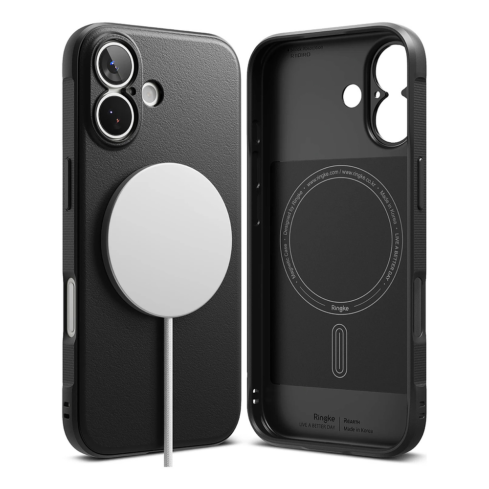 Case Delgado Ringke Onyx Magsafe Para Iphone 17 Normal 6.3  1