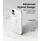 Case Ringke Fusion Clear Para Iphone 17 Normal 6.3 Original 6