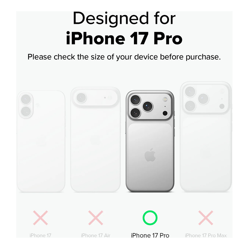 Case Ringke Silicone Magsafe Para Iphone 17 Pro 6.3 Tangerine 10