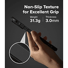 Case Ringke Fusion X Para Iphone 17 Normal 6.3 Black Negro 6