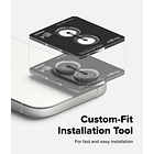 Mica Protector Cámara Ringke Frame Iphone 17 Normal 6.3 2pcs 4