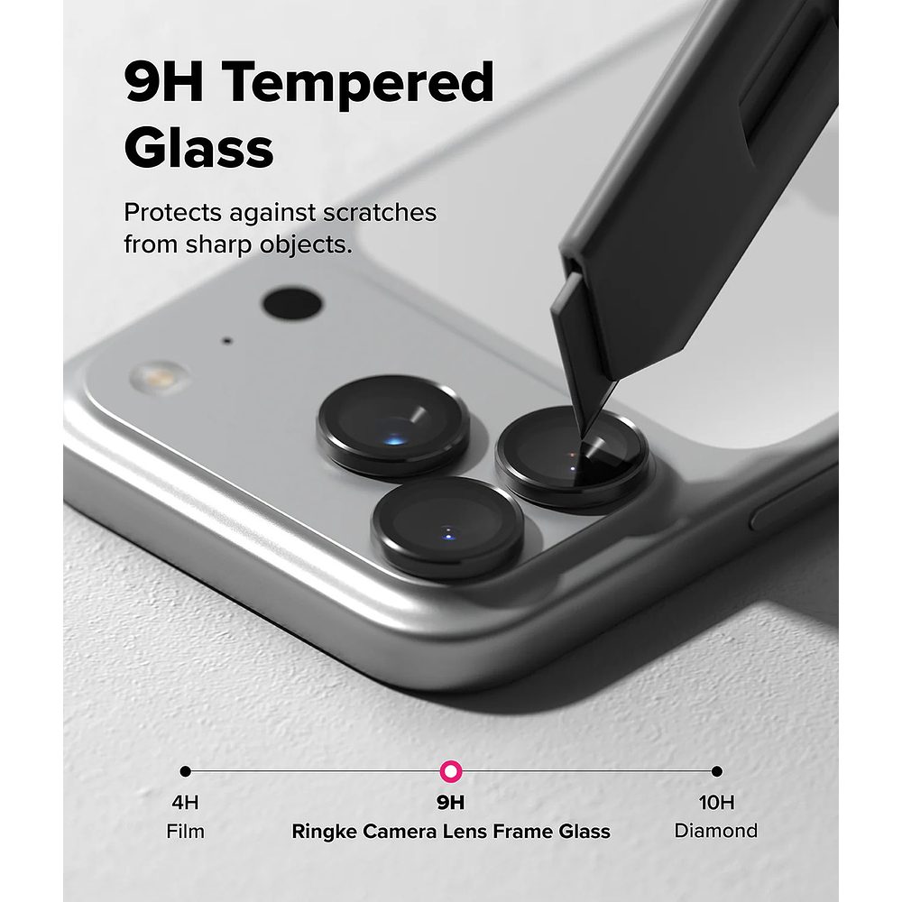 Mica Protector Cámara Ringke Frame Para Iphone 17 Pro Max 6.9 2pc 5