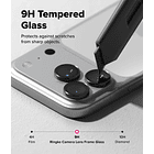 Mica Protector Cámara Ringke Frame Para Iphone 17 Pro Max 6.9 2pc 5