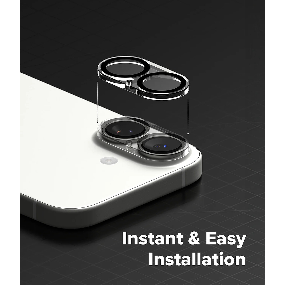 Mica Protector Cámara Ringke Glass Iphone 17 Normal 6.3 2pcs 4
