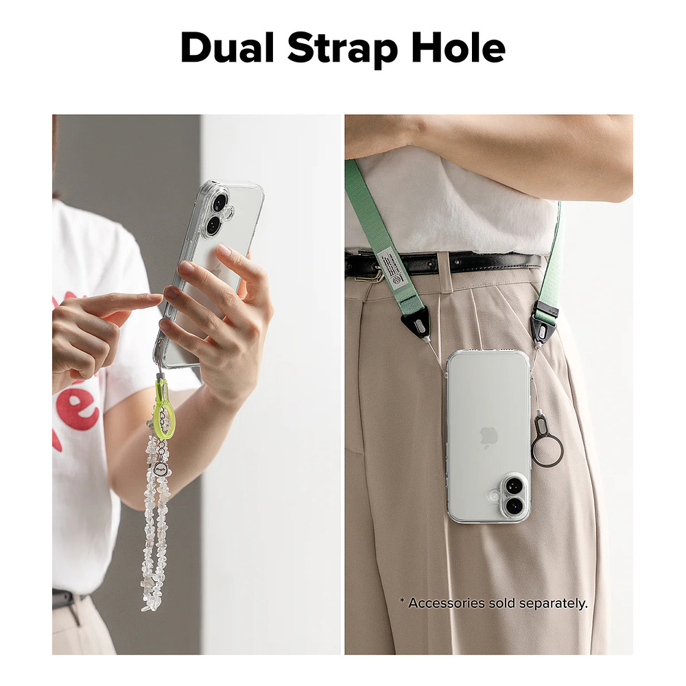 Case Ringke Fusion Clear Para Iphone 17 Normal 6.3 Original 8