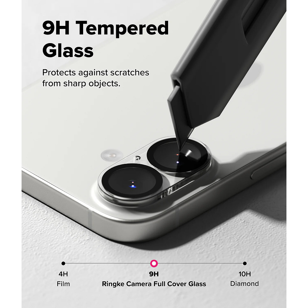 Mica Protector Cámara Ringke Glass Iphone 17 Normal 6.3 2pcs 5