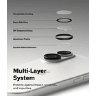 Mica Protector Cámara Ringke Frame Iphone 17 Normal 6.3 2pcs 6