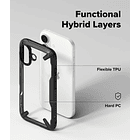 Case Ringke Fusion X Para Iphone 17 Normal 6.3 Black Negro 8