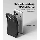 Case Ringke Rugged Gear Magsafe Para Iphone 17 Pro 6.3 Negro 5