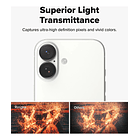 Mica Protector Cámara Ringke Frame Iphone 17 Normal 6.3 2pcs 7